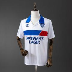 Men's Rangers 1994 Away White Retro Jersey