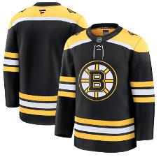 Boston Bruins Blank Black 2024-25 Home Jersey