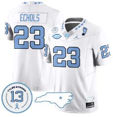 Power Echols Jersey #23 North Carolina Tar Heels Vapor Footbal...