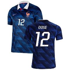 France Dsir Dou #12 Home 2026 World Cup Jersey Fan Version