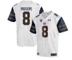 Cal Bears Aaron Rodgers Jersey #8 College Football 2023 Stitch...