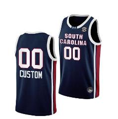 Custom South Carolina Gamecocks Jersey Name and Number Basketb...