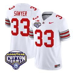 Jack Sawyer Jersey #33 Ohio State Heritage 2025 Cotton Bowl St...