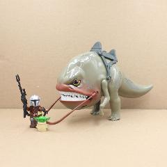 Star Wars Grogu & Blurrg 3 Minifigures Lot