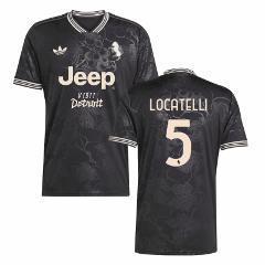 Manuel Locatelli 5 Juventus 2025-26 Third Match Jersey  Black