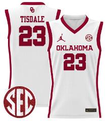 Wayman Tisdale Jersey #23 Oklahoma Sooners 2024 Lightweight Ba...