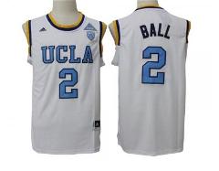 UCLA Bruins #2 Lonzo Ball White Basketball Jersey