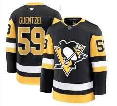 Men Jake Guentzel Jersey #59 Pittsburgh 2025 Stitched