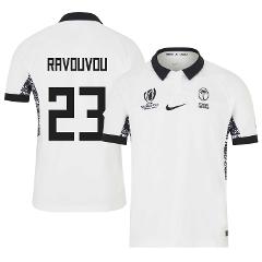Kalaveti Ravouvou 23 Fiji 2023 Rb World Cup Home Stadium Jerse...