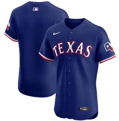 Texas Rangers Vapor Premier Elite Patch Jersey Royal