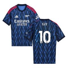 Eberechi Eze 10 Arsenal 2025-26 Away Men Jersey  Blue
