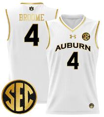 Johni Broome Jersey #4 Auburn Tigers 2024 Lightweight Basketba...