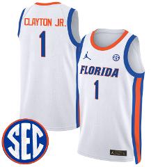Walter Clayton Jr Jersey #1 Florida Gators Swingman Basketball...