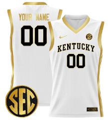 Custom Kentucky Wildcats Jersey Name, Number Lightweight Baske...