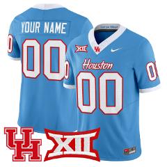 Custom Houston Cougars Jersey Name, Number 2025 Vapor Stitched...