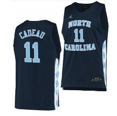 Elliot Cadeau Jersey #11 North Carolina Tar Heels College Bask...