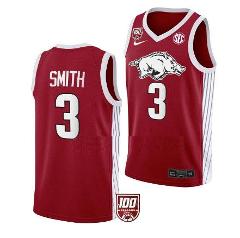Nick Smith Jersey Arkansas Razorbacks Basketball 100 Season Li...