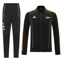Arsenal 2025-26 Soccer Training Set  Black Three stripes