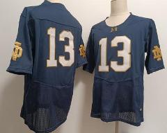 Notre Dame Fighting Irish #13 Riley Leonard Jersey College Foo...