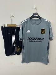 Men's 25/26 Los Angeles Training suit gray short sleeve jersey...
