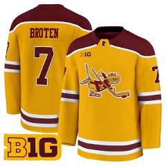 Neal Broten Jersey #7 Minnesota Golden Gophers 2025-26 Stitche...