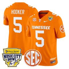 Hendon Hooker Jersey #5 Tennessee Vols 2025 Music City Bowl St...