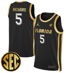 Will Richard Jersey #5 Florida Gators Swingman Basketball Stit...