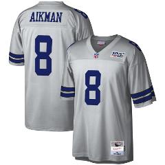 Men's Troy Aikman Dallas cowboys retirement throwback legacy j...