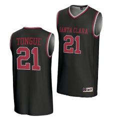 Camaron Tongue Jersey #21 Santa Clara Broncos Basketball NIL L...