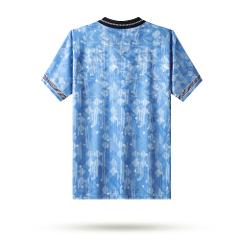 England 1990 Third Men Retro Jersey  Blue