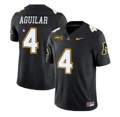 Joey Aguilar Jersey #4 Appalachian Vapor Limited College Footb...