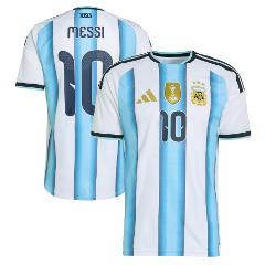Argentina Lionel Messi 2026 World Cup White Jersey Player Version