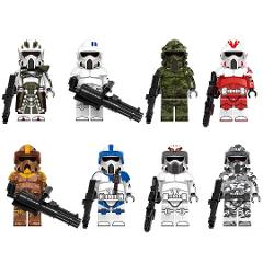 Star Wars Geonosis ARF Troopers, Trauma Unit & Boomer 8 Minifi...