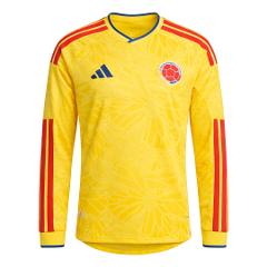 Colombia Home 2026 World Cup Long Sleeve Jersey Fan Version