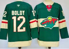Minnesota Wild #12 Matt Boldy Green 2024-25 Home Jersey