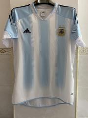 Argentina 2004-2005 Home Retro Jersey  Men White
