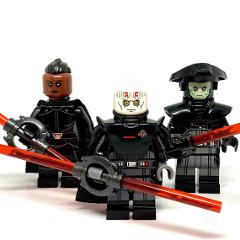 3pcs Star Wars Inquisitors Fifth Brother & Reva Minifigures