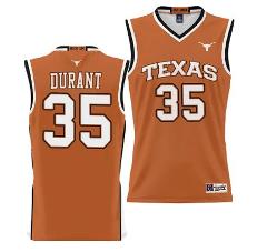 Kevin Durant Jersey #35 Texas Longhorns NIL Basketball Lightwe...