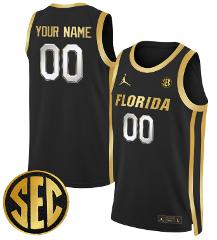 Custom Florida Gators Jersey Name, Number 2024 Swingman Basket...