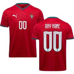 Portugal Custom Home 2026 World Cup Jersey Fan Version