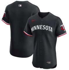 Minnesota Twins Vapor Premier Elite Patch Jersey Navy