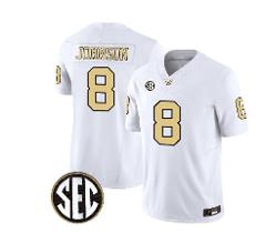 Nate Johnson Jersey #8 Vanderbilt Commodores College Football ...