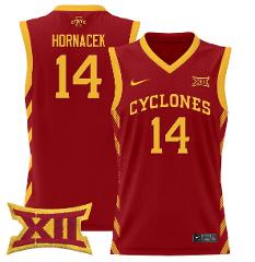 Jeff Hornacek Jersey #14 Iowa State 2024 Lightweight Basketbal...