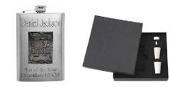Personalized Groom Wedding Flask made by Top Shelf Flasks