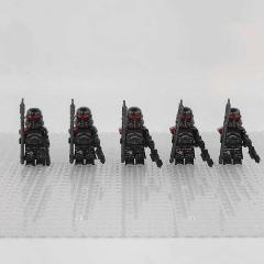 5pcs Star Wars Purge Troopers with Electrohammer Minifigures