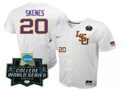 2023 College World Series Paul Skenes Jersey LSU Tigers NCAA B...