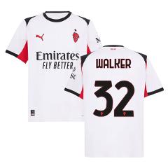 Kyle Walker 32 AC Milan 2025-26 Away Men Jersey  White
