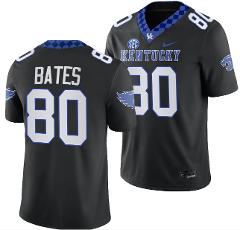 Kentucky Wildcats Brenden Bates Jersey #80 Alternate Football ...