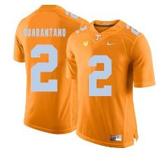 Tennessee Volunteers Jarrett Guarantano Jersey #2 Football NCA...