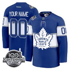 Custom Toronto Maple Leafs Jersey Name, Number Timeless Centen...